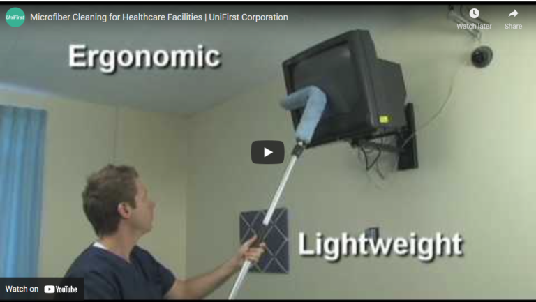 Video: Healthcare Company’s Microfiber Cleaning Of Hospital Rooms